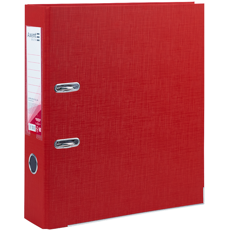 Папка-реєстратор DELTA А4 75 мм одностор. NEW, червона (D1720-06C)